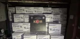 Kütahya'da 5 milyon makaron ele geçirildi