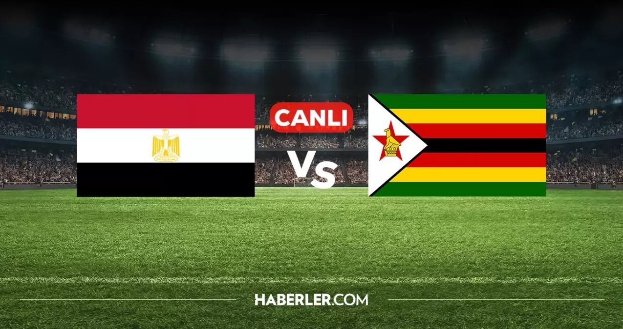Mısır Zimbabve CANLI nereden izlenir? Mısır Zimbabve maçı hangi kanalda, nereden izlenir?