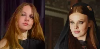 Naz Elmas davete damga vurdu! Derin yırtmaçlı elbise yorum yağmuruna tutuldu