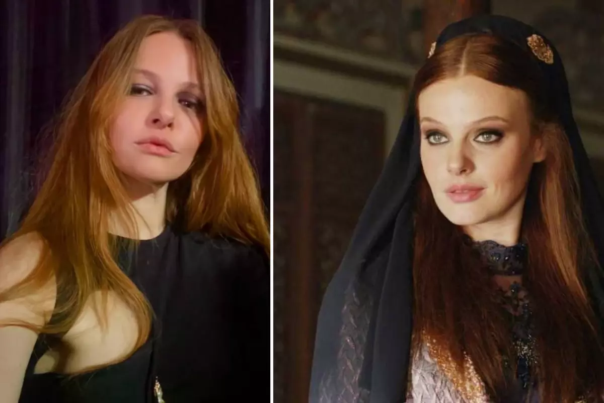 Naz Elmas davete damga vurdu! Derin yırtmaçlı elbise yorum yağmuruna tutuldu