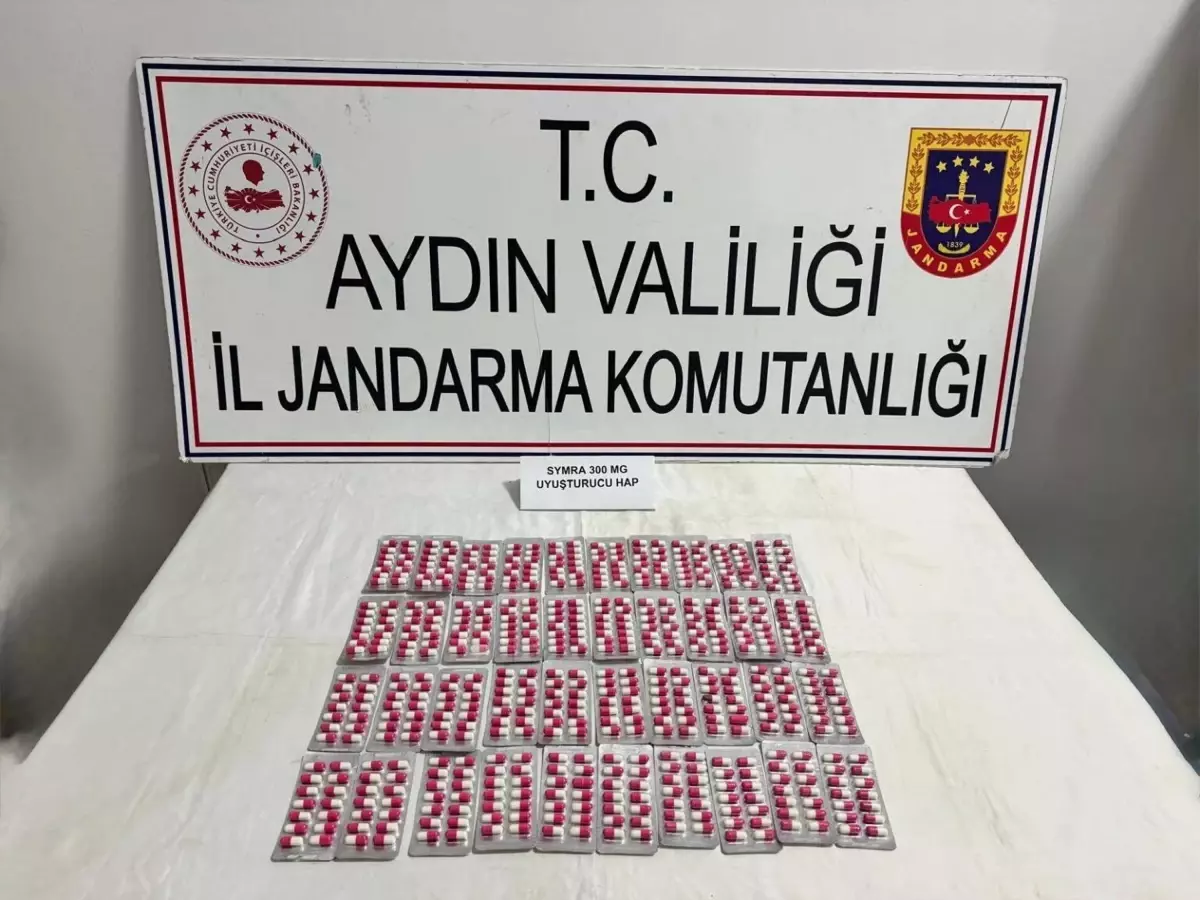 Aydın'da Otomobilde Uyuşturucu Hap Ele Geçirildi