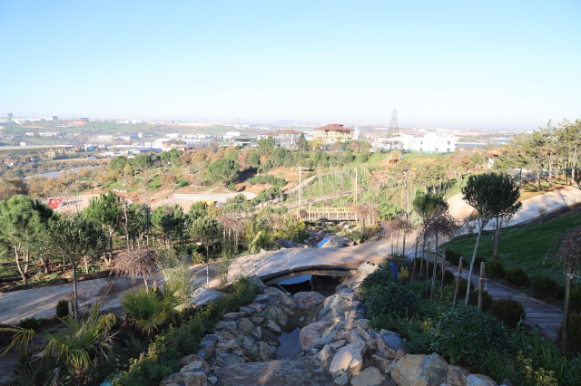 The longest slide in Turkey is nearing completion