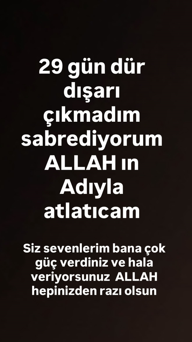 29 дней не выходит из дома! Кансевар рассказал о своем состоянии здоровья