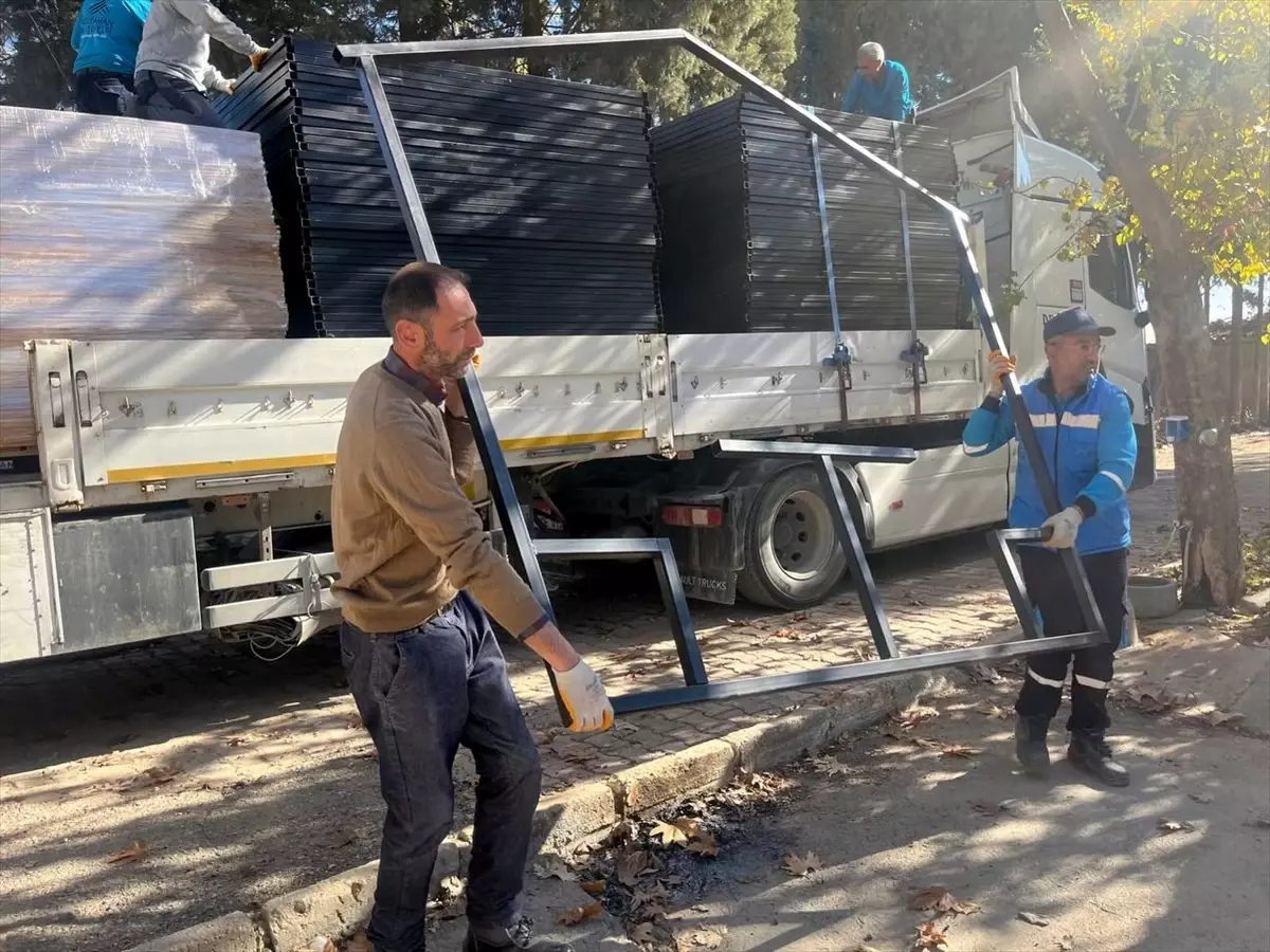 Bartın Belediyesinden Adıyaman'daki çevre düzenlemelerine destek