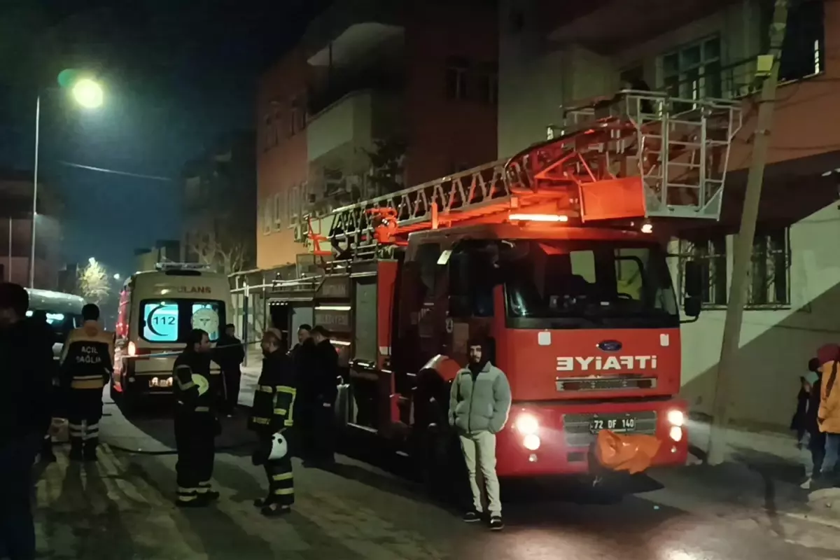 Batman'da yangın faciası: 85 yaşındaki hasta hayatını kaybetti