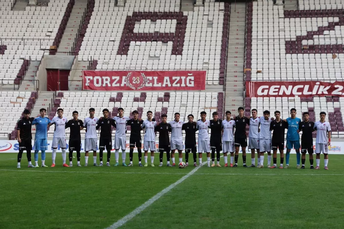 Beşiktaş ve Elazığspor U16 takımları, dostluk maçında karşılaştı