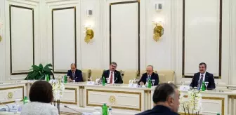 Cumhurbaşkanı Yardımcısı Yılmaz, Azerbaycan Milli Meclisi Başkanı Gafarova ile görüştü