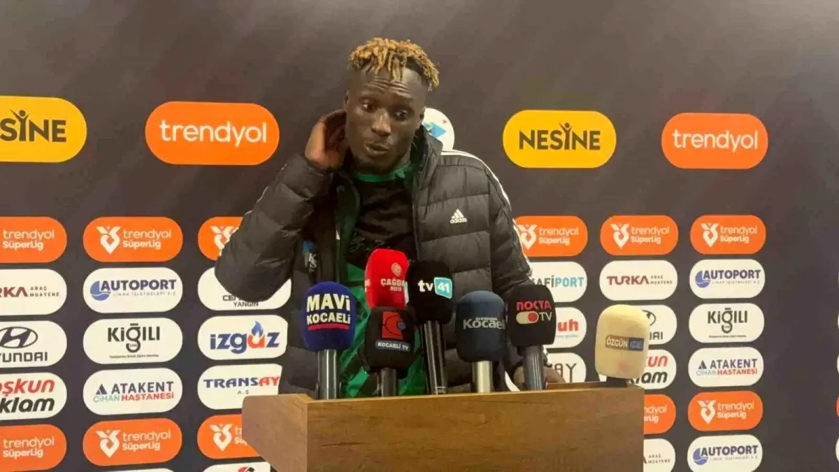 Daniel Agyei: 'Yılı galibiyetle kapatmak güzel'