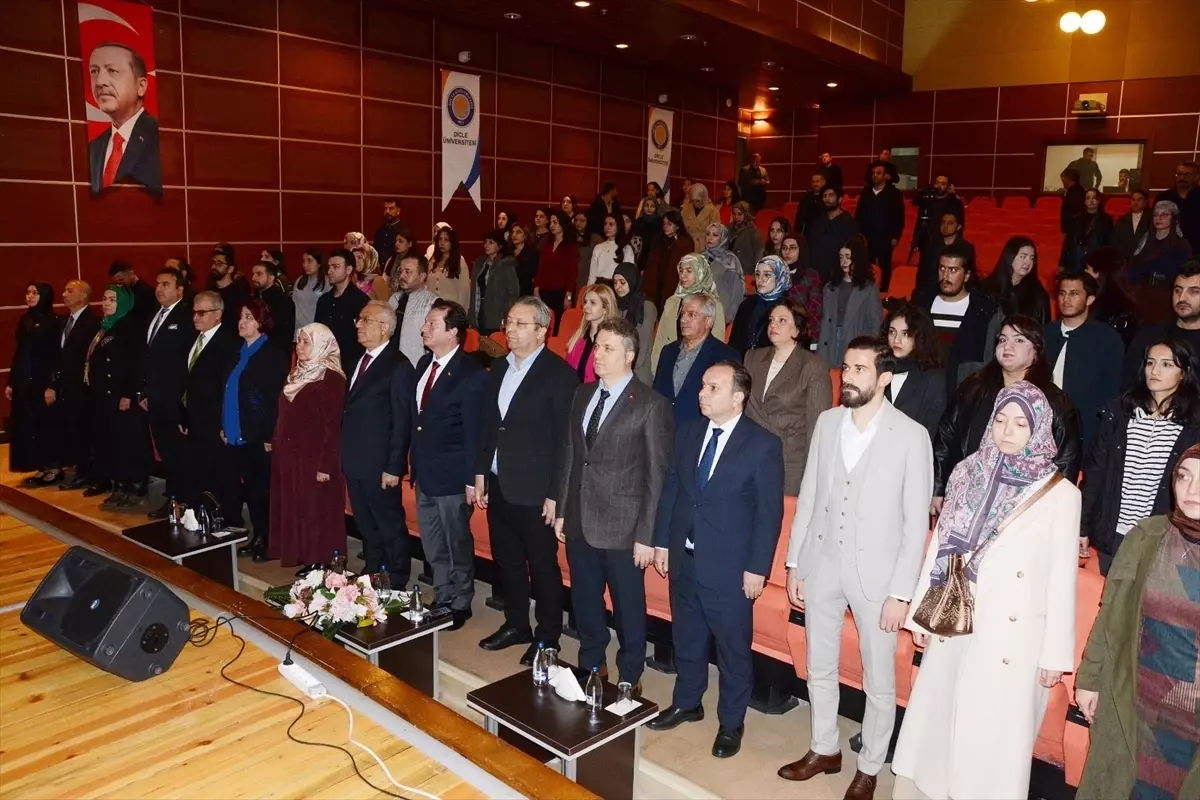 Dicle Üniversitesi'nde 'Kolektif Vicdana Saygı: Filistin' programı