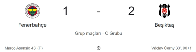 Fenerbahçe Beşiktaş maçı kaç kaç? MAÇ SONUCU! Fenerbahçe Beşiktaş golleri kim attı, canlı maç anlatımı!