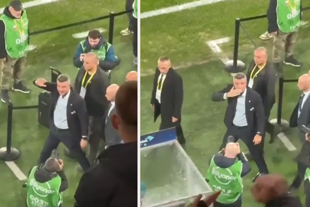 Fenerbahçe taraftarından Sadettin Saran'a destek