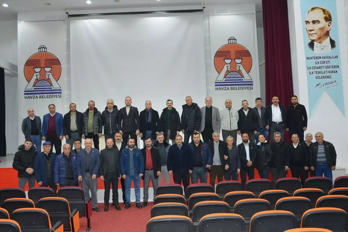 Havza SYDV Mütevelli Heyeti'ne muhtar üye seçimi yapıldı