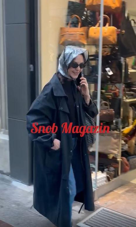 At first glance, it was thought to be a headscarf! What Hande Ataizi wore turned out to be something completely different