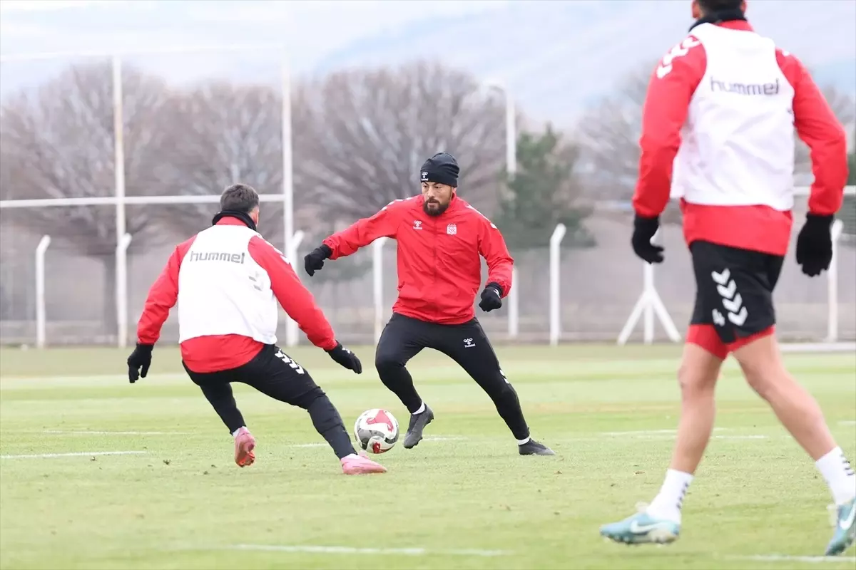 Sivasspor, Bandırmaspor maçının hazırlıklarını sürdürdü