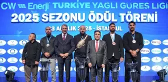 Türkiye Yağlı Güreş Ligi 2025 Sezonu Ödül Töreni gerçekleştirildi