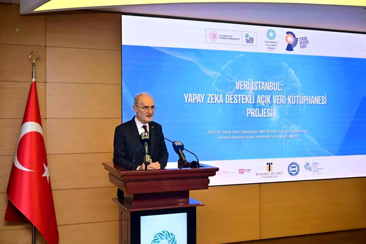 Veri İstanbul: Yapay Zeka Destekli Açık Veri Kütüphanesi projesi tanıtıldı