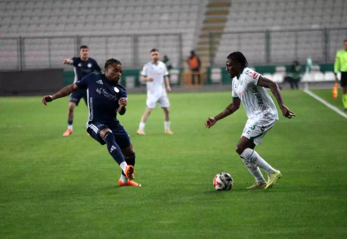 Ziraat Türkiye Kupası: Konyaspor: 1 Antalyaspor: 0 (İlk yarı)