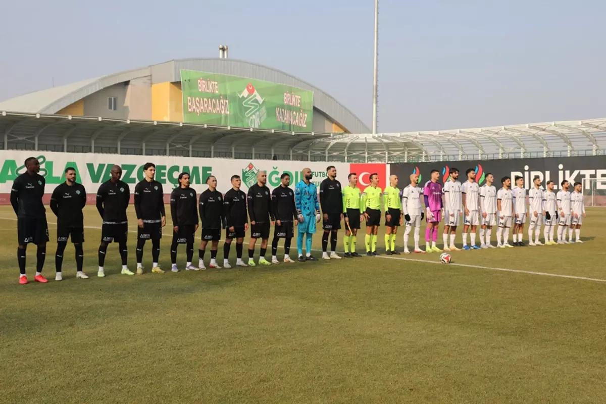 2. Lig ekibi Aliağa FK, gözünü Süper Lig'e diken Iğdır'dan puanı 90'da aldı