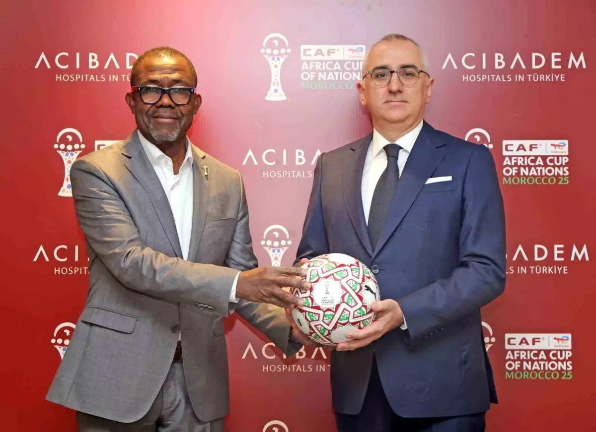 Acıbadem, TotalEnergies AFCON 2025'in resmi sağlık tedarikçisi oldu