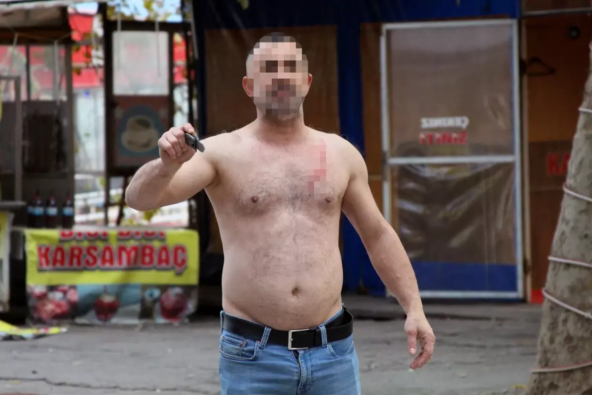 Adana'da adadaki yıkıma engel olmak için bıçakla kendisini yaralayan kişi tutuklandı