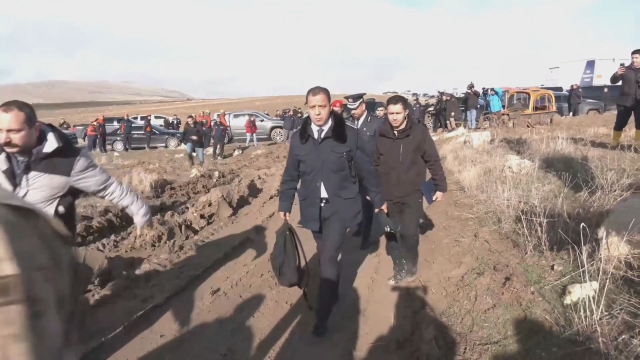 Work continues at the crash site of the jet that fell in Ankara! A delegation from Libya has arrived