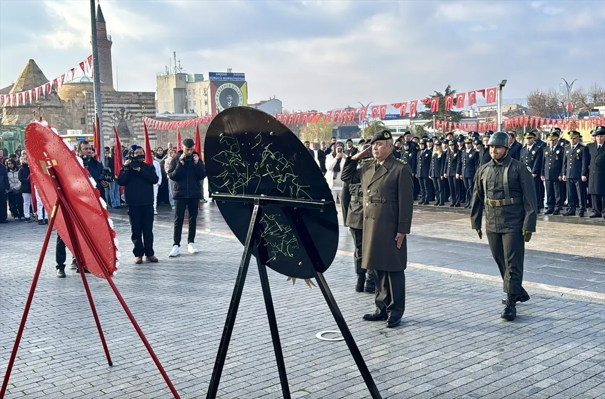 Atatürk'ün Kırşehir'e gelişinin 106. yıl dönümü kutlandı
