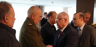 Bakan Güler'den, Libya askeri heyetinin naaşını almak için gelen yetkililere taziye ziyareti