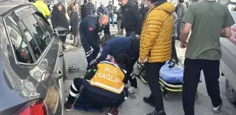 Bolu'da ciple çarpışan motosikletin sürücüsü yaralandı