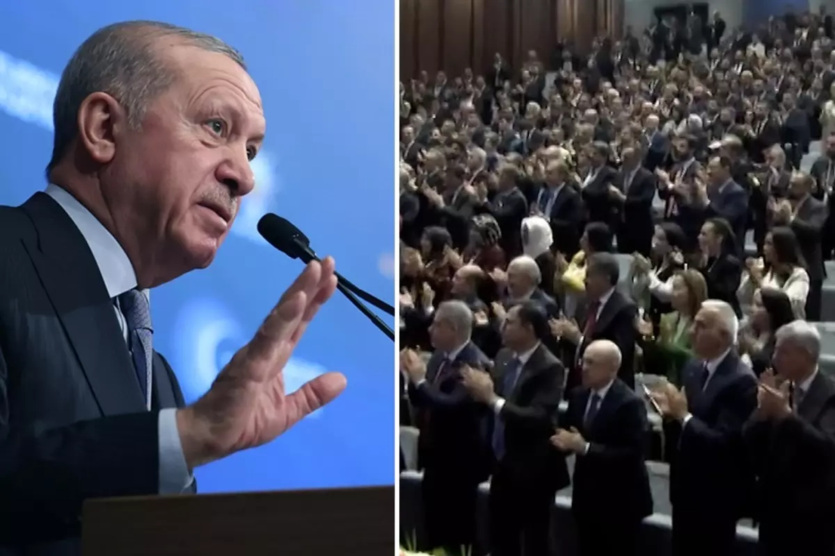 Cumhurbaşkanı Erdoğan'dan salonu ayağa kaldıran sözler