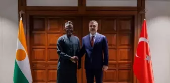 Dışişleri Bakanı Fidan, Nijerli mevkidaşı Sangare ile Ankara'da bir araya geldi
