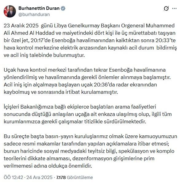 Esenboğa'dan kalkan özel jet düştü! Uçaktakiler hayatını kaybetti
