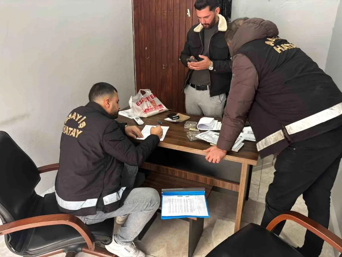 İskenderun'da araç kiralama firmalarına denetim yapıldı