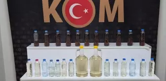 Kırşehir'de kaçak alkol ele geçirildi