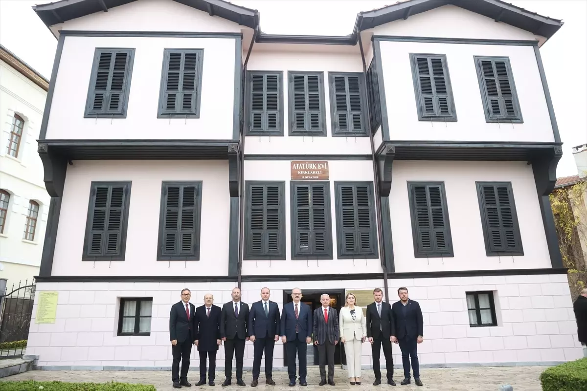 Kültür ve Turizm Bakan Yardımcısı Çam, Kırklareli'nde ziyaretlerde bulundu