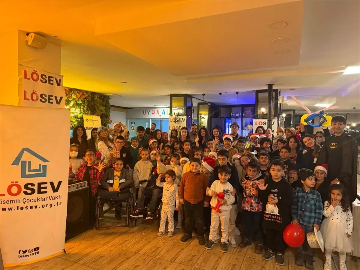 LÖSEV'den lösemili çocuklar için yılbaşı etkinliği