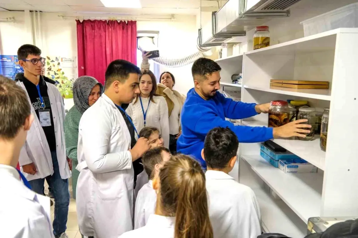 Özel eğitim öğrencileri BŞEÜ' de bilimle buluştu