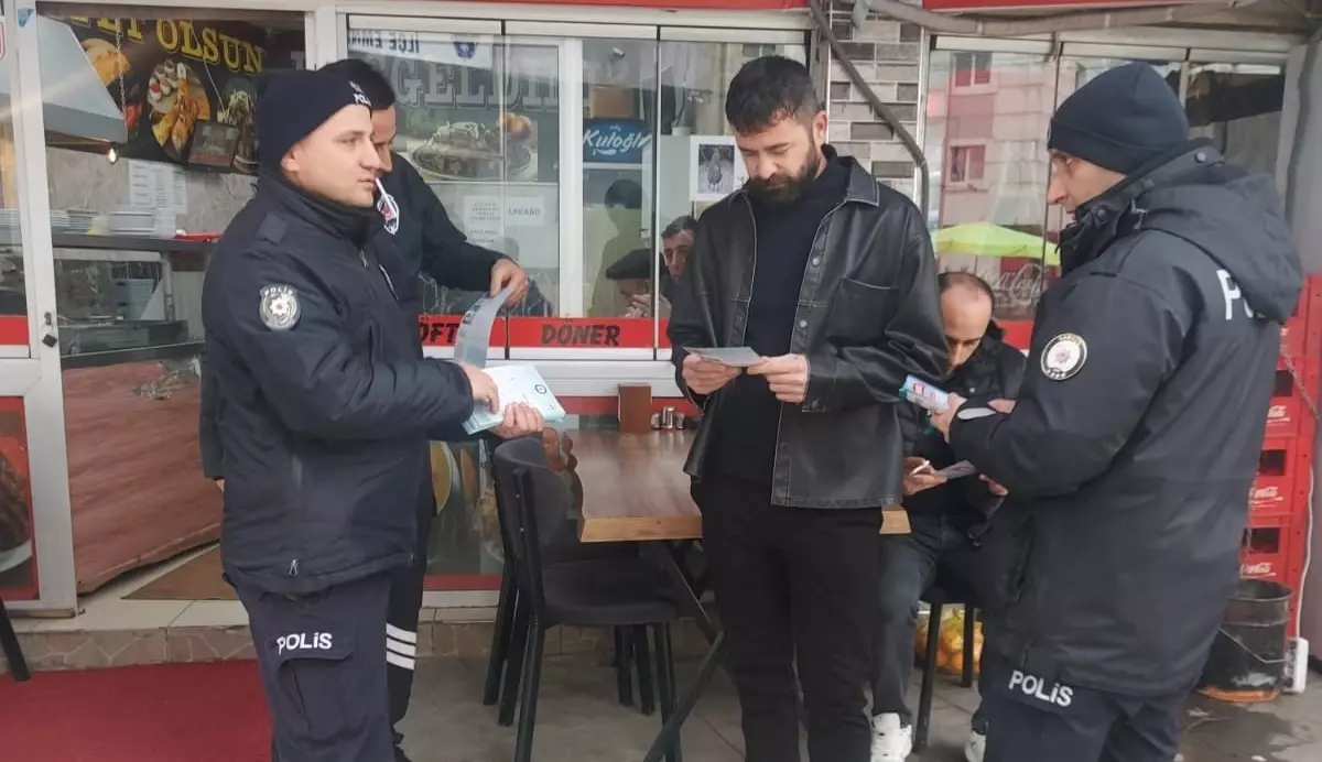 Salıpazarı'nda vatandaşlara dolandırıcılık ve hırsızlık uyarısı