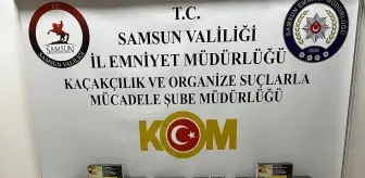 Samsun'da kaçakçılık operasyonunda 4 zanlı yakalandı