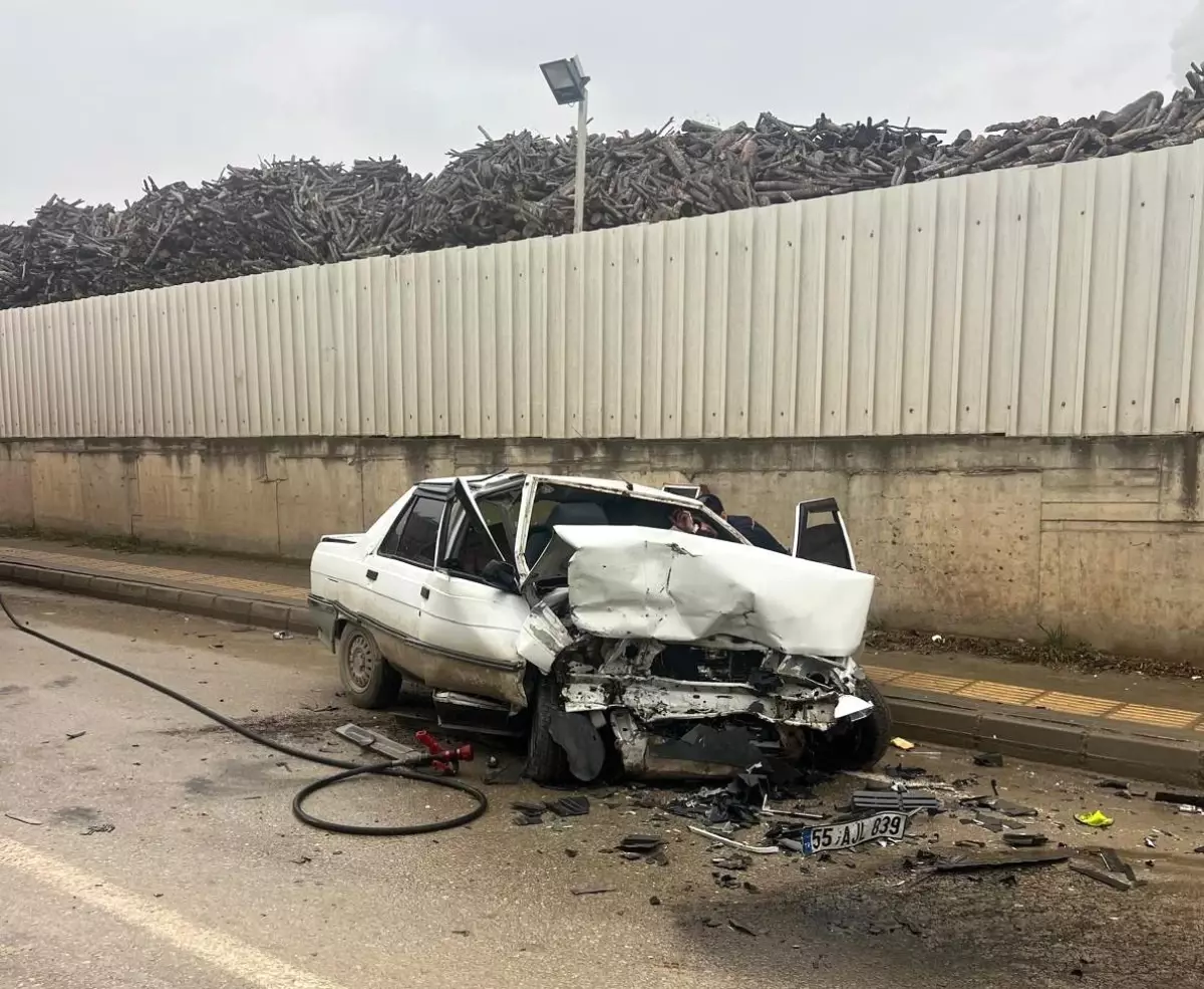 Samsun'da zincirleme kaza: 3 yaralı