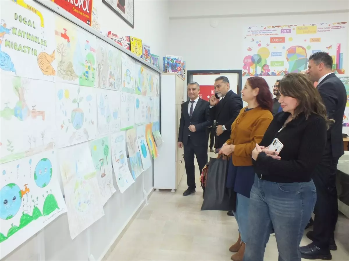 Sivas'ta 'Su Seferberliği' temalı resim yarışması düzenlendi