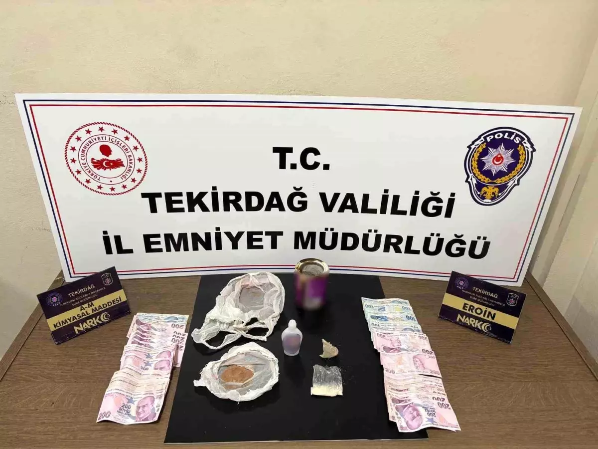 Tekirdağ'da uyuşturucuya geçit yok: 197 şüpheliye işlem, 11 tutuklama
