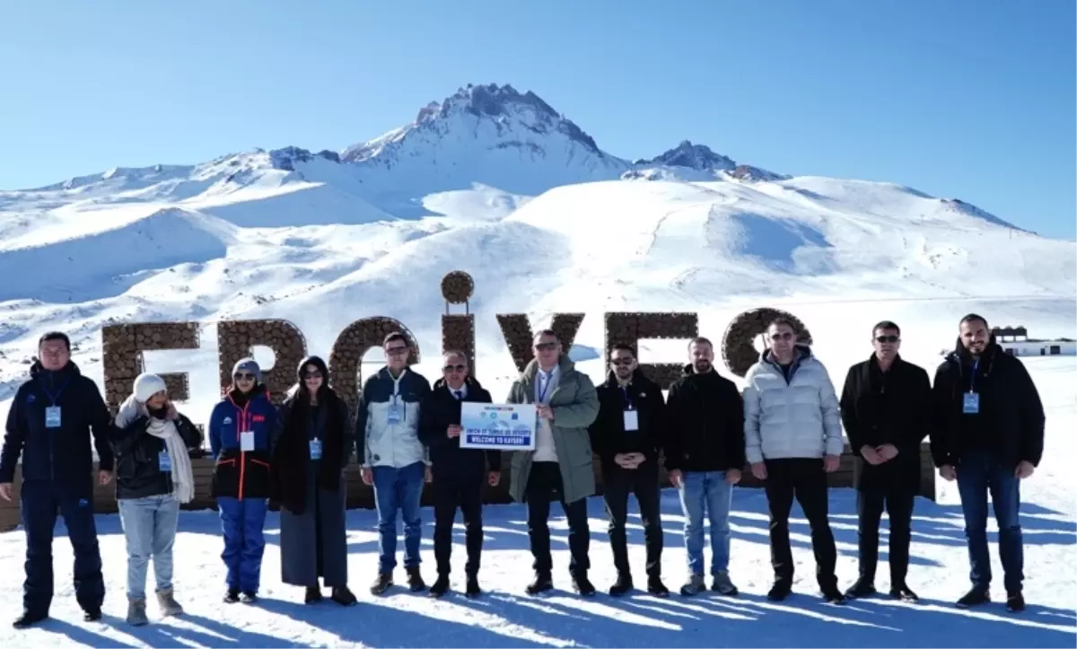 Türk Kayak Merkezleri Birliği'nin toplantısı Erciyes'te yapıldı