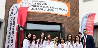 Ali Güven Turizm Mesleki ve Teknik Anadolu Lisesi, gastronomide 'en iyi lise' seçildi