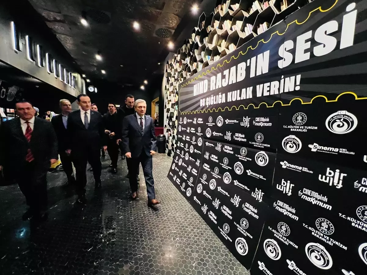 Antalya'da 'Hind Rajab'ın Sesi' filminin özel gösterimi yapıldı