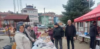 Bolu'da SMA hastası Rüzgar bebek için kermes düzenlendi