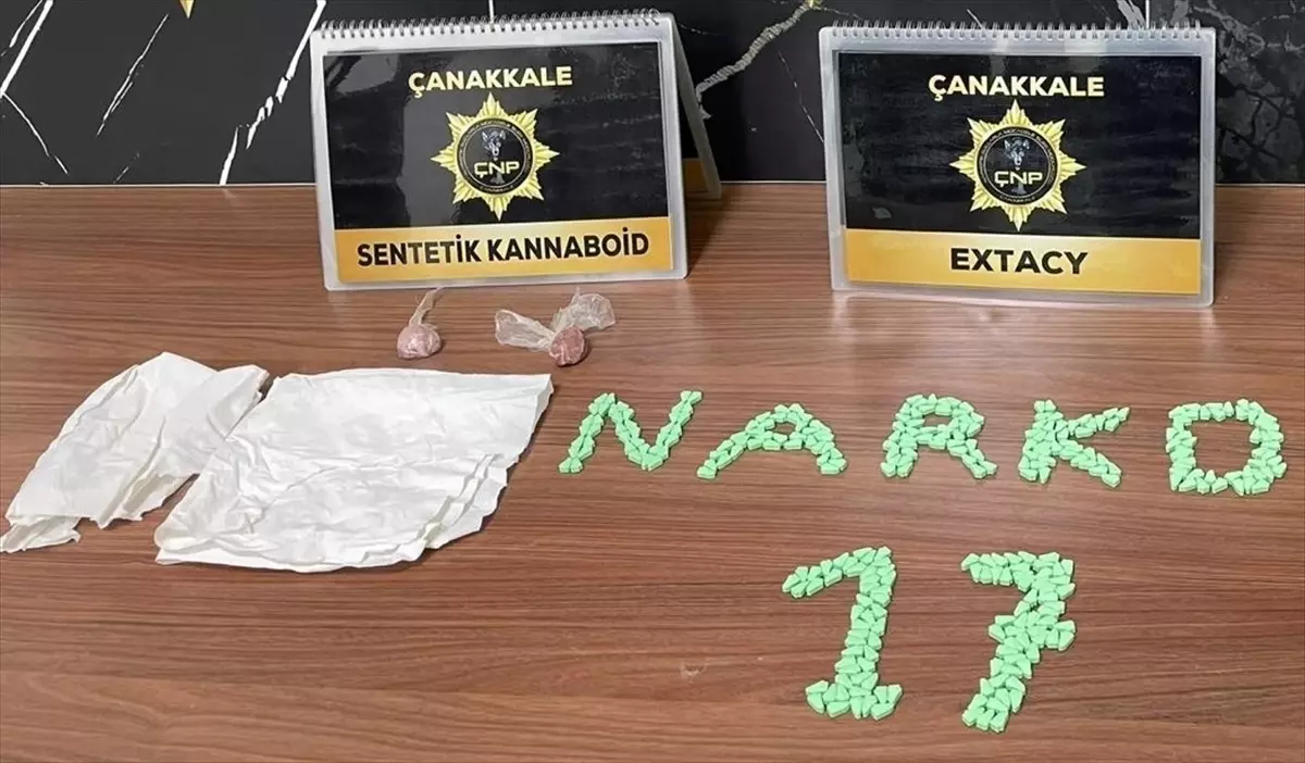 Çanakkale'de uyuşturucu operasyonlarında 6 zanlı tutuklandı