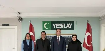 Çorum Cumhuriyet Başsavcısı Bektaş, Yeşilay'ı ziyaret etti