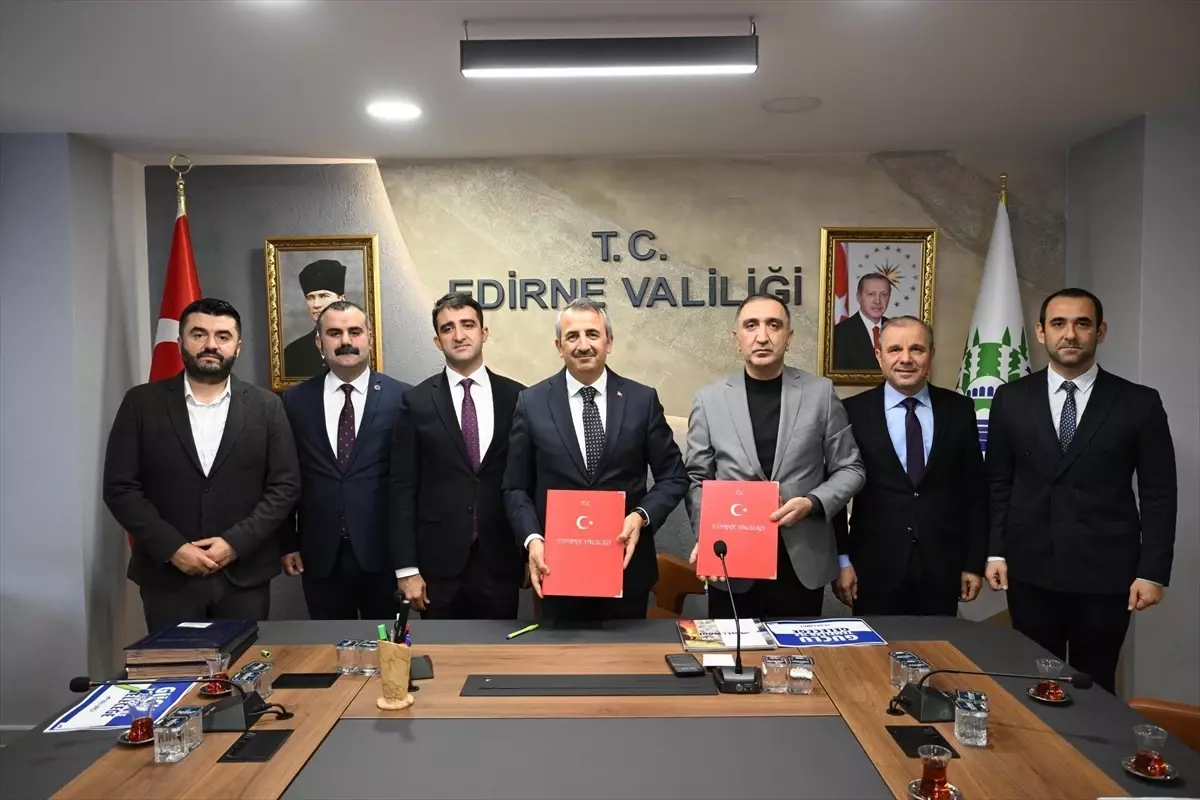 Edirne'de OSB'lerde tahsis sözleşmeleri imzalanmaya devam ediyor