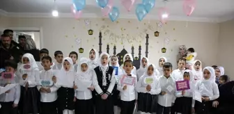 Erciş'te minik öğrencilerin Kur'an-ı Kerim heyecanı