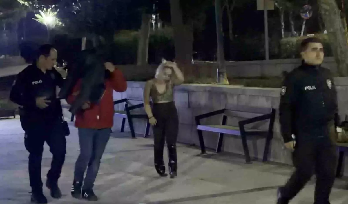 Genç kadına şiddet ihbarı polisi alarma geçirdi